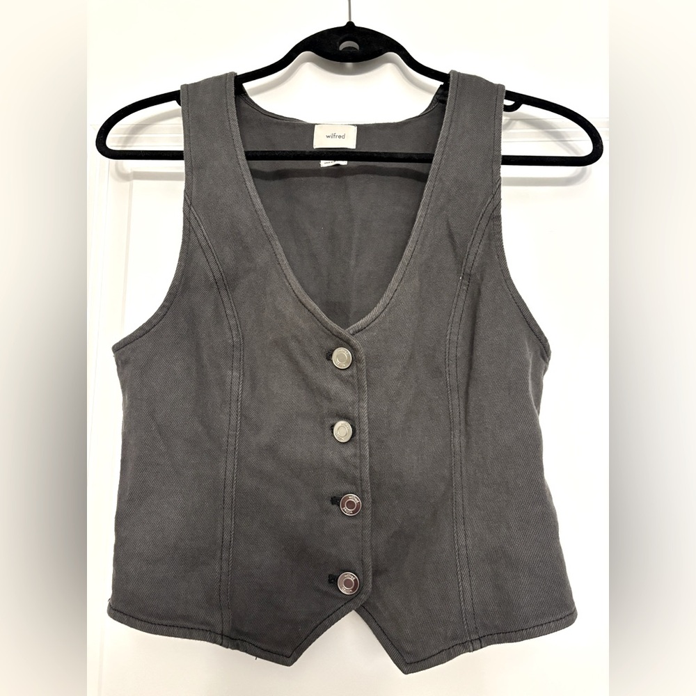 Aritzia Gray Vest